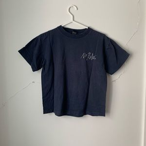 Vintage Kid’s Skate Tshirt “No Rules” in Navy